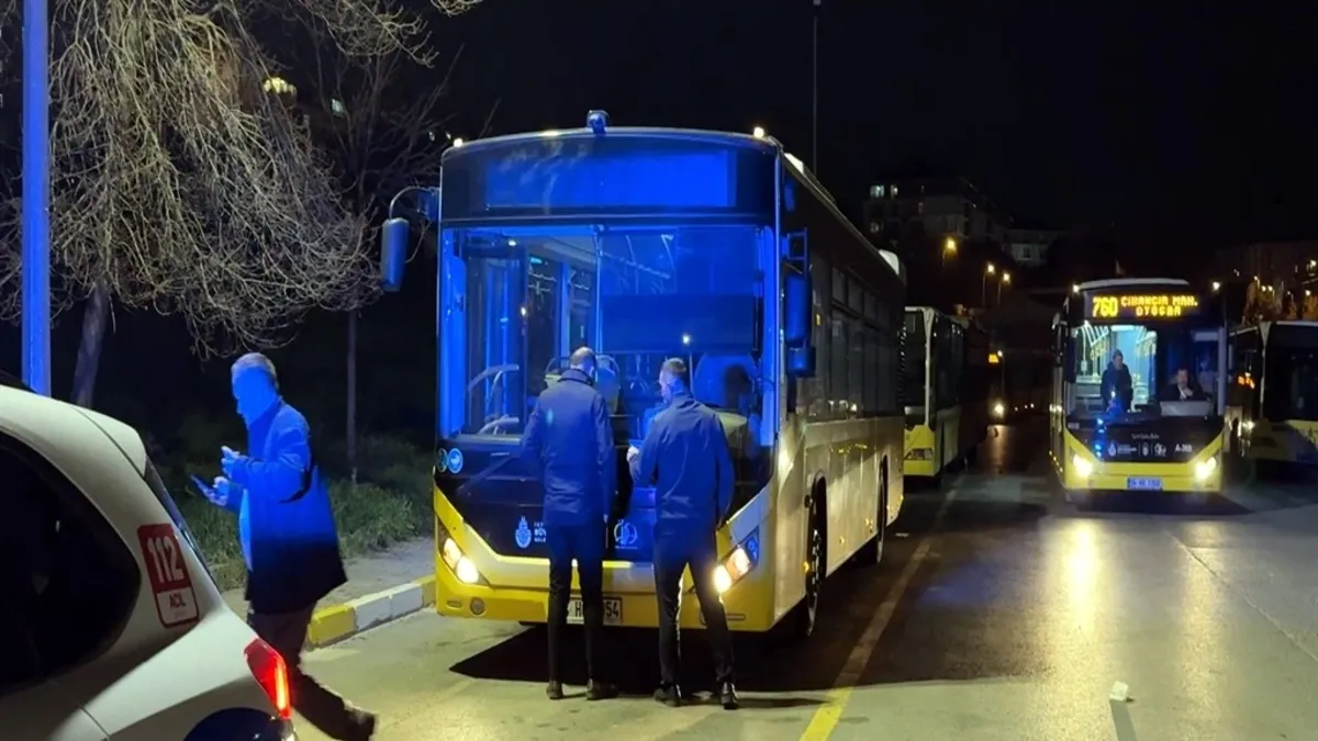 Yolu karıştıran İETT şoförü alkollü çıktı! Yolcular isyan etti