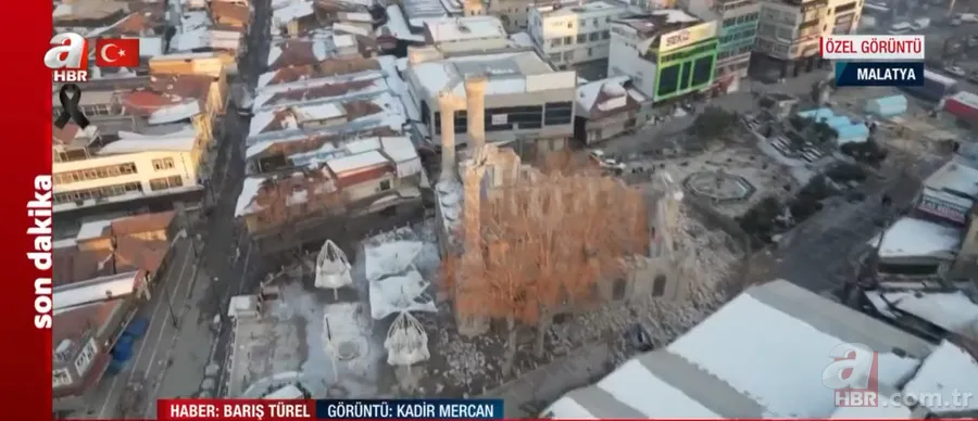 Görüntüler Malatya'dan... A Haber drone kamerası ile kayda alındı! İşte BÜYÜK YIKIM 13