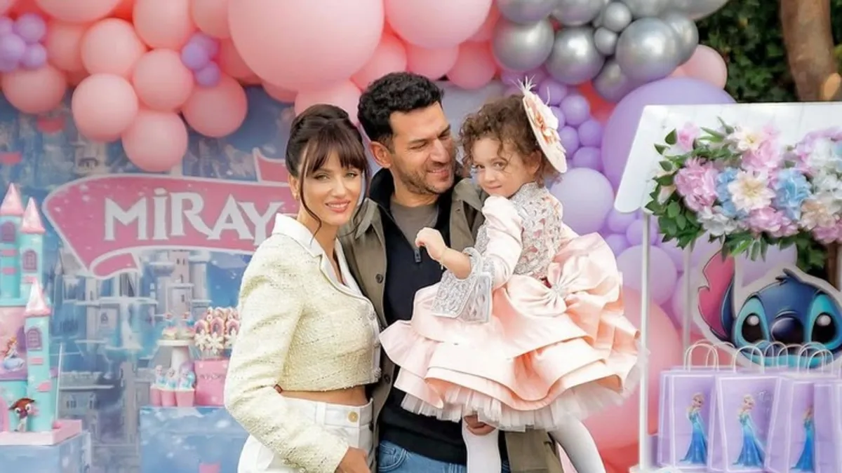 Murat Yıldırım'ın 3 yaşındaki kızının güzelliği ağızları açık bıraktı