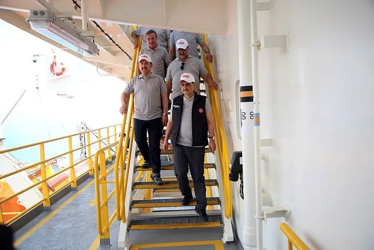 A Haber Abdülhamid Han sondaj gemisinde! Görev için hazır