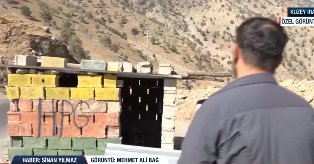 İşte Kandil’deki PKK mağaraları