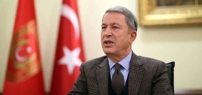 Son dakika: Milli Savunma Bakanı Akar Azerbaycanlı mevkidaşı ile görüştü