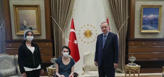 Başkan Erdoğan Milli Voleybolcu Meltem Çetin’i kabul etti! Dramı Türkiye’yi ağlatmıştı