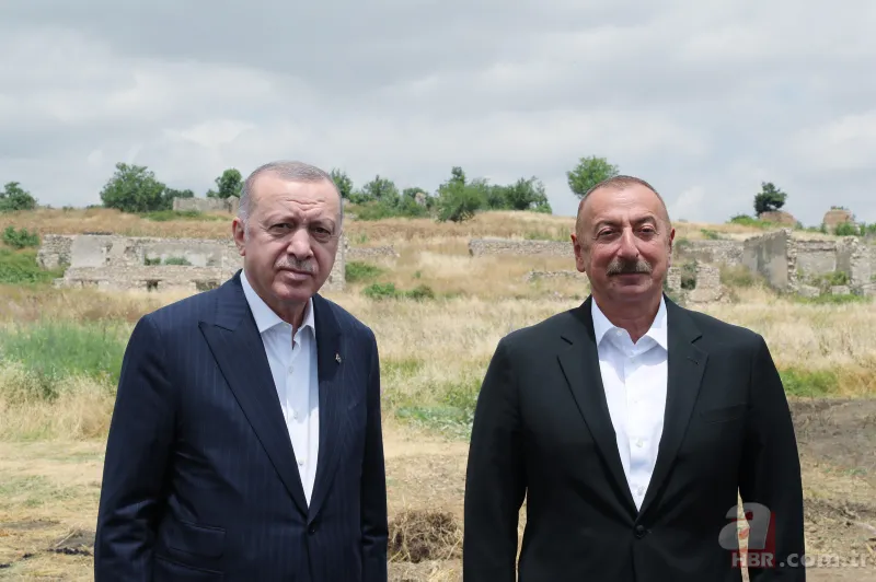 Başkan Erdoğan'dan Şuşa'ya tarihi ziyaret! Türkiye ve Azerbaycan imzaları attı 4