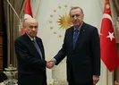 Başkan Erdoğan ile Bahçeli görüşmesi sona erdi