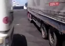 Türk tır şoförlerine engel