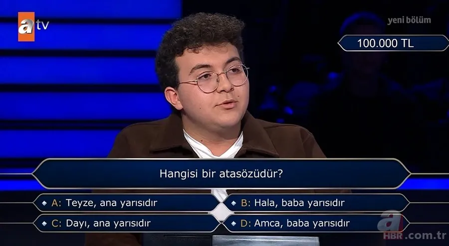 Milyoner’de heyecan zirve yaptı! 500 binlik soruda büyük risk! 14