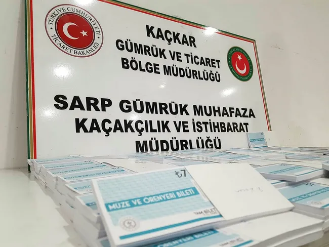 Sahte müze ve ören yeri bileti ele geçirildi - 3