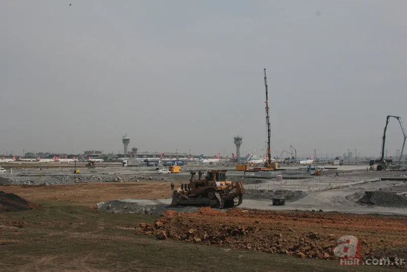 Başkan Erdoğan duyurmuştu! Atatürk Havalimanı'nda başlayan çalışmalar havadan görüntülendi 19
