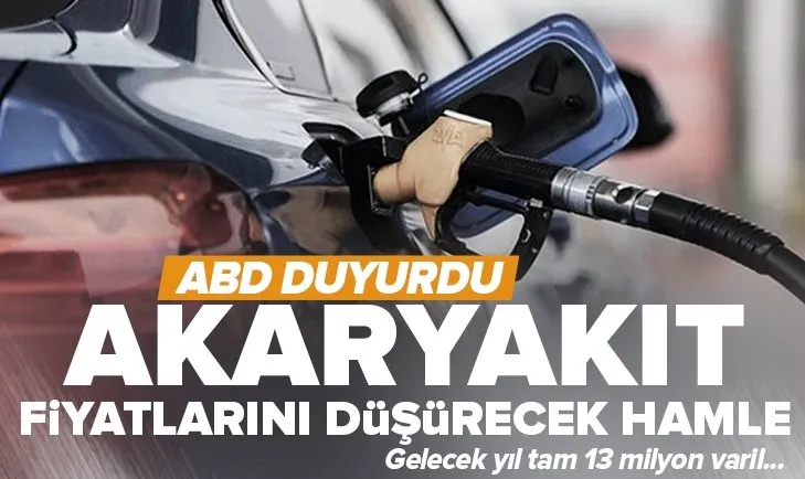 ABD’den akaryakıt fiyatlarını düşürecek adım: Ham petrol stokları giderek artıyor