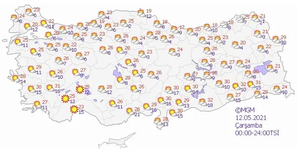 Ramazan Bayramı'nda hava nasıl olacak? Meteoroloji'den 3 büyük il için flaş açıklama - 6