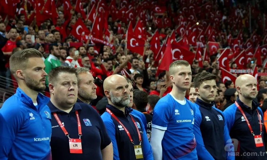 Türkiye İzlanda maçından ilk görüntüler 17
