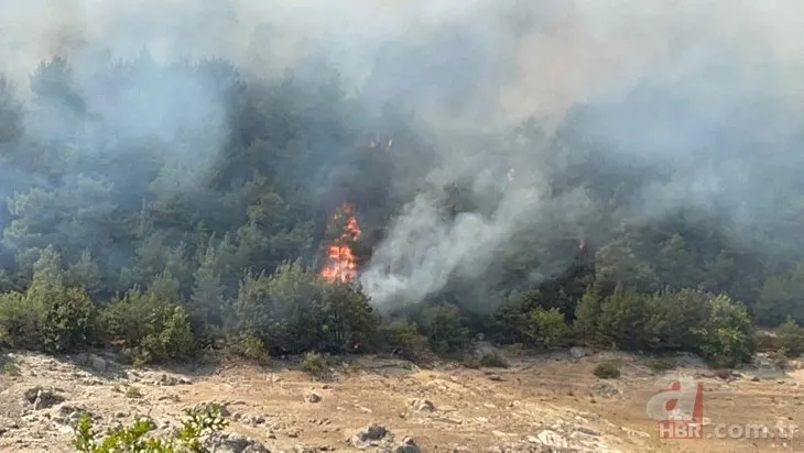 Çanakkale ve Kütahya’da orman yangını! Ekipler havadan ve karadan müdahale ediyor