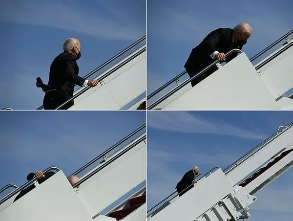 ABD Başkanı Joe Biden basın toplantısında tıkandı! Biden cümleyi tamamlayamadı - 4