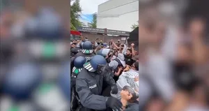 Berlin’de Filistin eylemine polis müdahalesi: 57 gözaltı