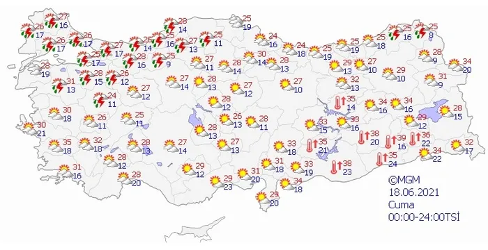 Son dakika: Meteoroloji'den son dakika uyarısı! İstanbul ve Trakya... (Türkiye geneli 5 günlük hava durumu haritası) - 2
