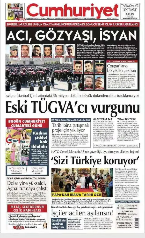 Son dakika: TÜGVA'dan Cumhuriyet'in haberine yalanlama: Aciz habercilik anlayışı - 1