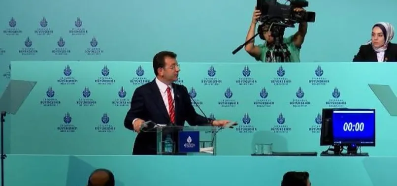 İBB Meclisi'nde Ekrem İmamoğlu'ndan AK Partililere engelleme!