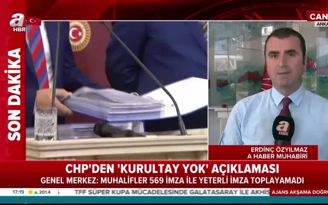 CHP’den ’Kurultay yok’ açıklaması
