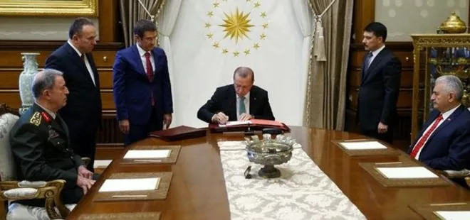 Erdoğan tarihi kararları işte böyle onayladı