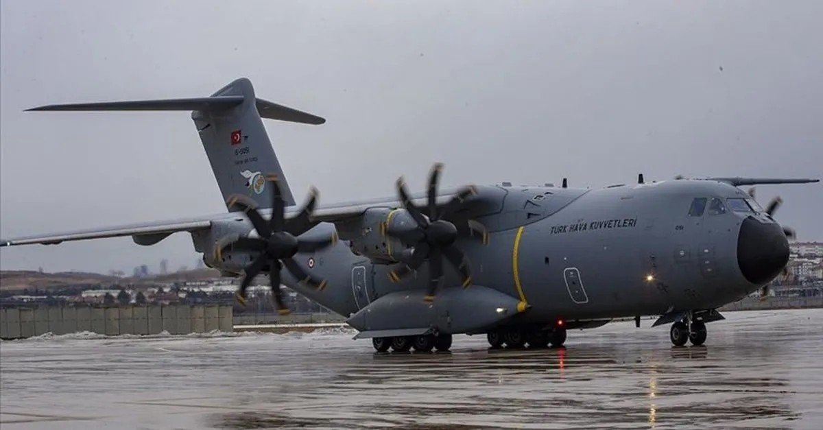 Turk Hava Kuvvetlerine Ait A400m Kargo Ucagi Koca Yusuf Cin E Gitti A400m Kargo Ucagi Koca Yusuf Un Ozellikleri Neler Ahaber Son Dakika Video Izle