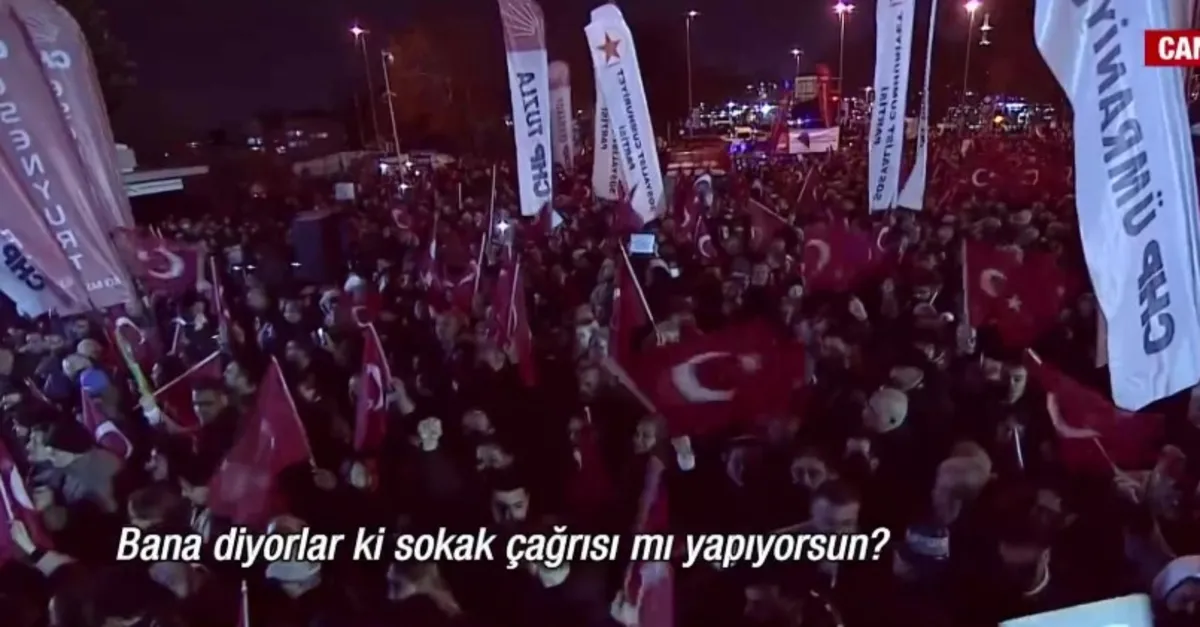 Özgür Özel: Evet, sokak çağrısı yapıyorum!