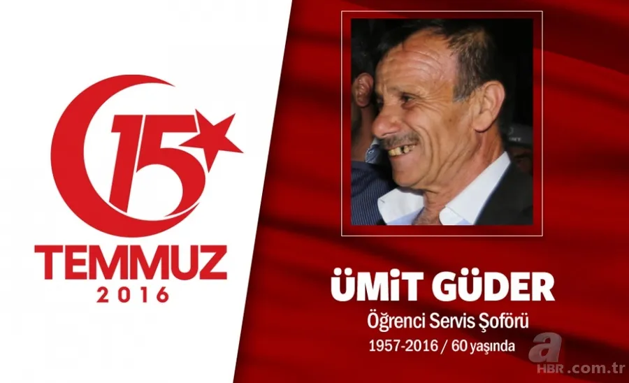 6. yılında kahramanları saygıyla anıyoruz! 15 Temmuz şehitlerimizin isimleri ve hikayeleri... 16