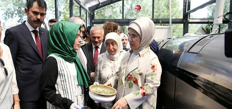 Emine Erdoğan başlatmıştı! 300 ton atık dönüştürüldü