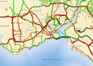 Yol çilesi başladı! İstanbul'da trafik kilit