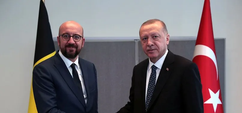 Başkan Erdoğan, Belçika Başbakanı Michel'i kabul etti