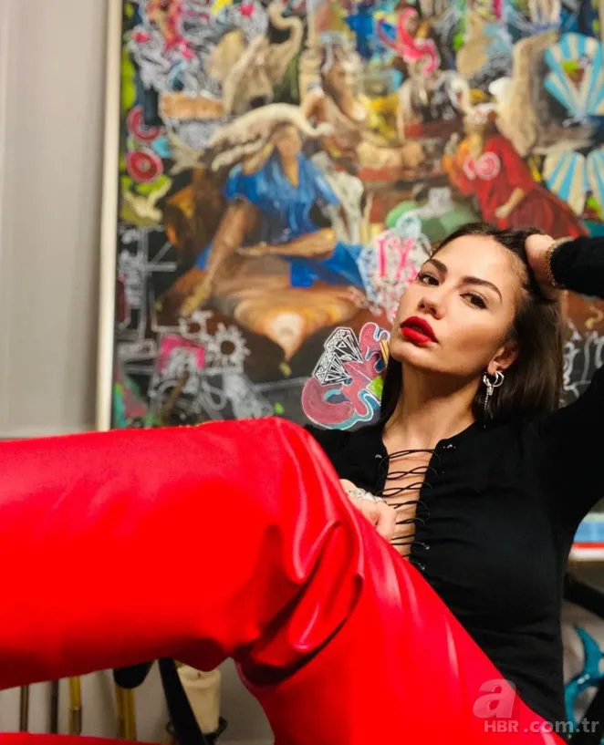 Demet Özdemir'in pozlarına beğeni yağdı! Kıyafetlerinin bedeli dudak uçuklattı 9