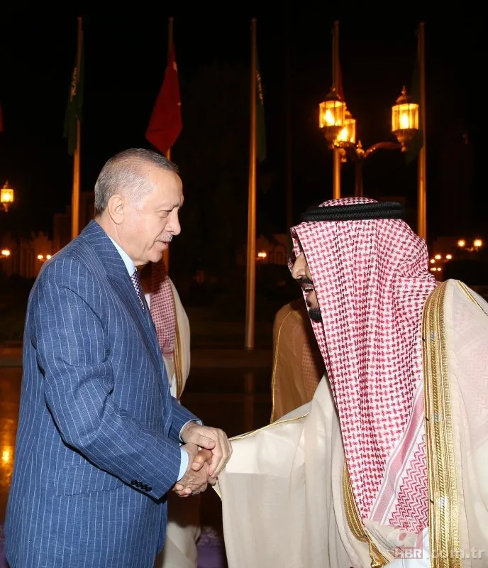 Suudi Arabistan’da Başkan Erdoğan coşkusu! Türk bayraklarıyla donatıldı