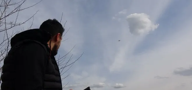 Karabük’te ilginç olay! Drone şahinin saldırısına uğradı