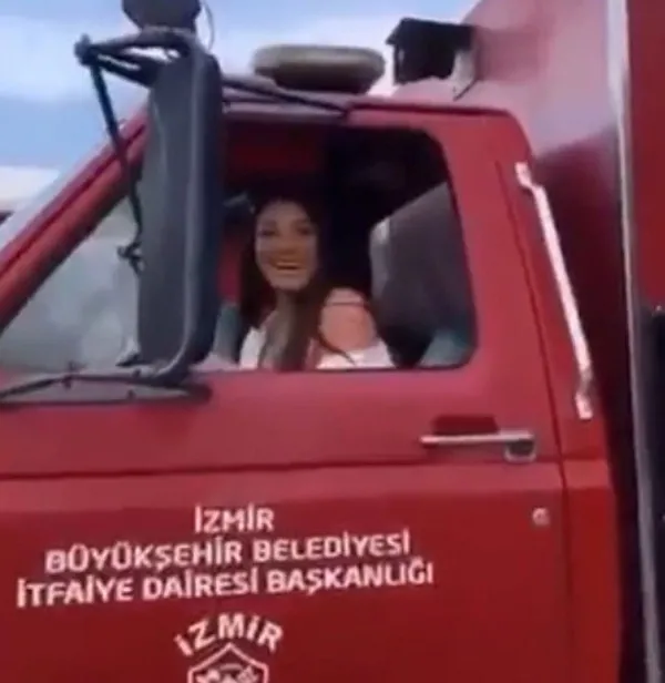 İzmir İtfaiyesi’ndeki skandal olayda karar çıktı! 3 kadın beğeni için resmi aracı işgal etmişti