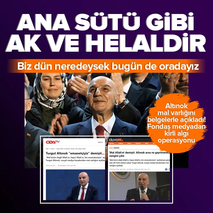 Altınok mal varlığını açıkladı