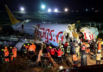 Pegasus'tan Sabiha Gökçen'deki uçak kazası hakkında flaş açıklama