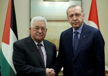 Başkan Erdoğan ve Mahmud Abbas görüştü
