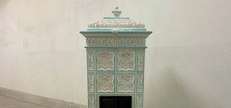 Osmanlı döneminden kalan çini sobalar restore edilerek gün yüzüne çıkıyor!