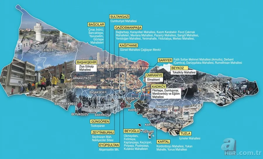 İstanbul'da dönüşümün takozu CHP! İşte İstanbul'u tehlikeye atan dava haritası 4