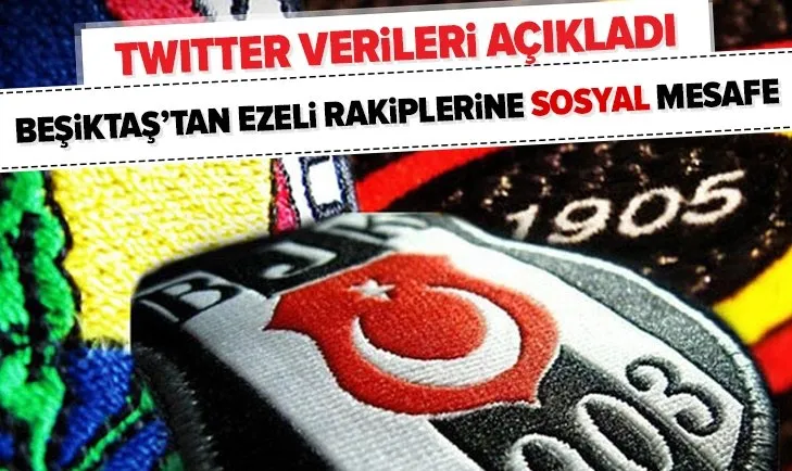 Beşiktaş'tan rakiplerine 'sosyal' mesafe! Twitter'da en çok hangi takım konuşuldu?