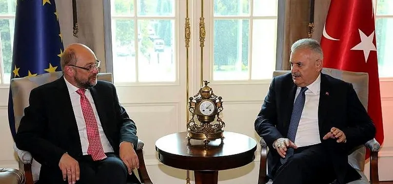 Başbakan Yıldırım, Schulz ile telefonda görüştü