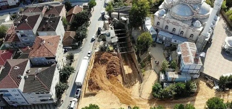 Sancaktepe-Çekmeköy metro inşaatında göçük! Mahalleli İBB'ye tepki gösterdi
