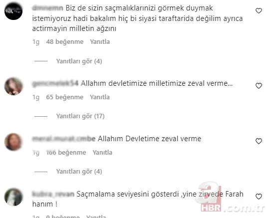 Farah Zeynep Abdullah’ın hadsiz sözlerine sosyal medyada tepki yağdı! "Ekranda görmek istemiyoruz" 9