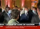 Fransa Cumhurbaşkanı Macrondan gazeteciye fırça!