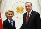 Başkan Erdoğan Ursula von der Leyen ile görüştü