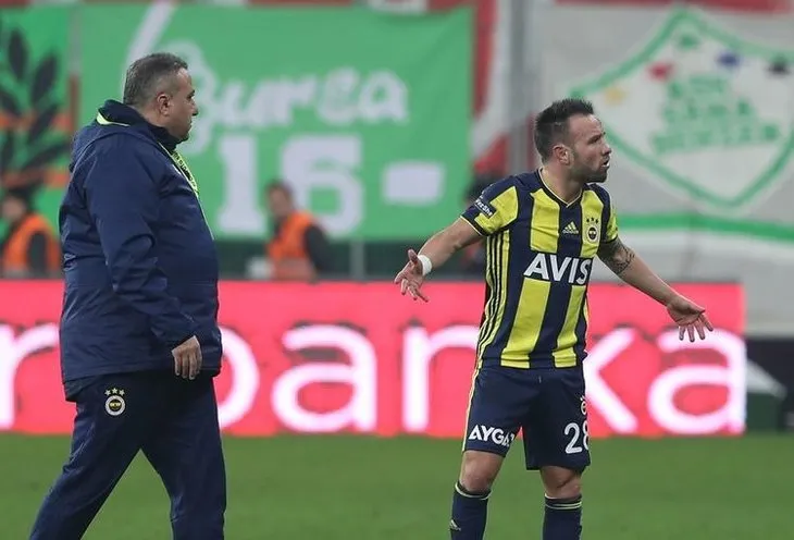 Yanal’a skandal hareket; Valbuena!