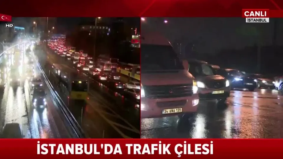 İstanbul’da trafik! Yüzde 80’i buldu...
