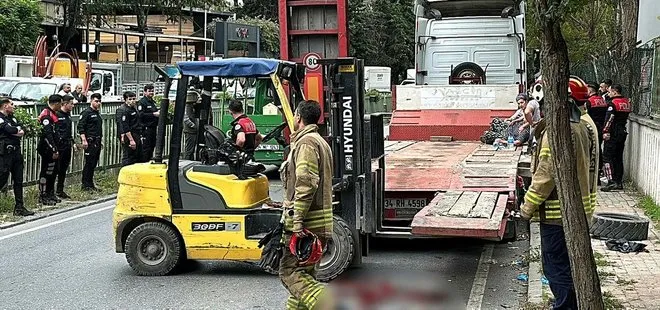 Kağıthane’de feci ölüm! Tamir etmek istediği TIR’ın rampasının altında kaldı