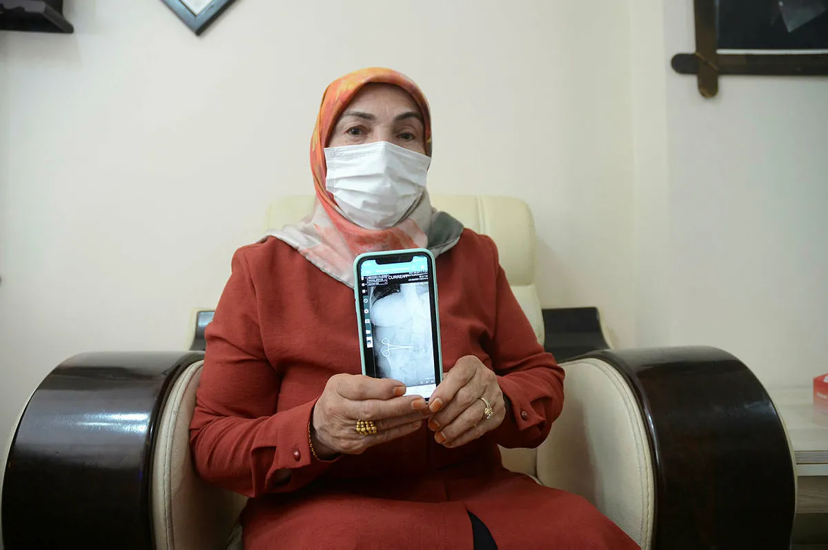 Aydın'da şoke eden olay! Karnında unutulan makasla 2 ay yaşadı