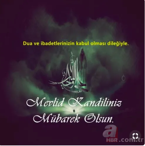 Mevlid Kandili'nde sevdiklerinize yollanacak en güzel mesajlar! Kısa ve uzun en güzel resimli Mevlid Kandili mesajları 18